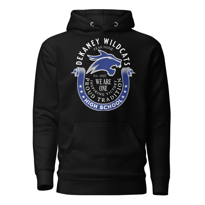 Dekaney High School Wildcats Black Premium Unisex Hoodie 229