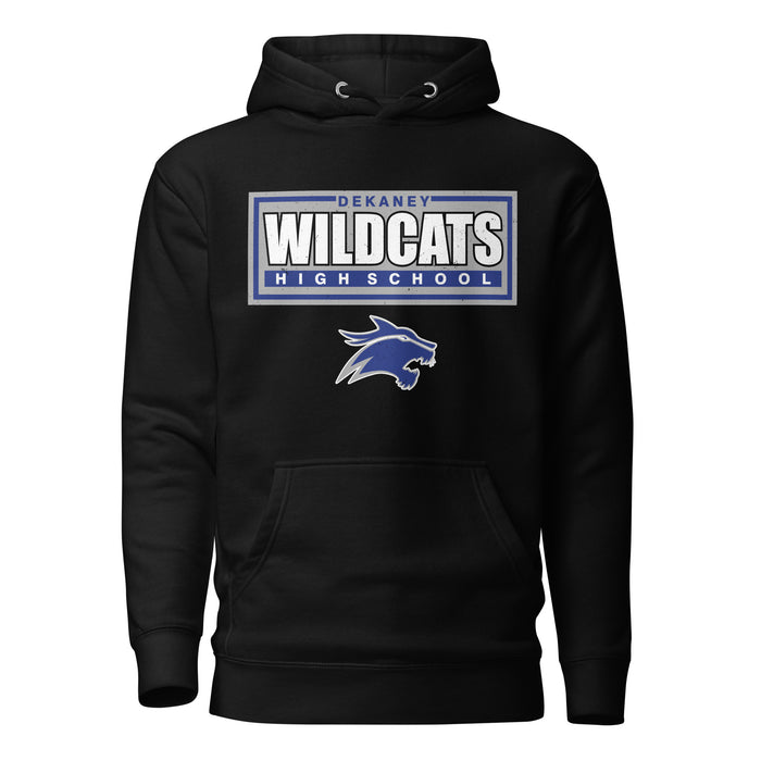 Dekaney High School Wildcats Black Premium Unisex Hoodie 049
