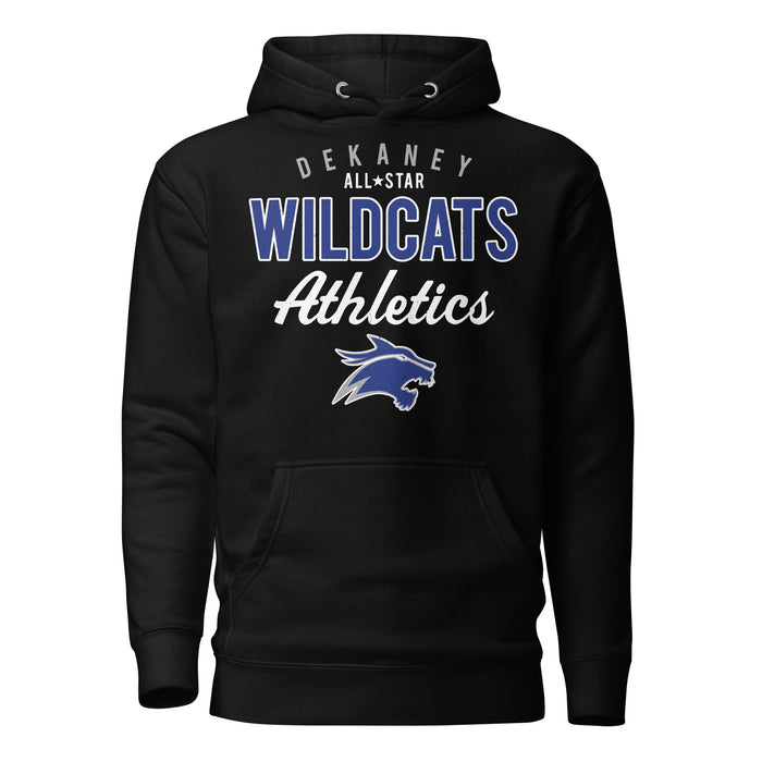 Dekaney High School Wildcats Black Premium Unisex Hoodie 034
