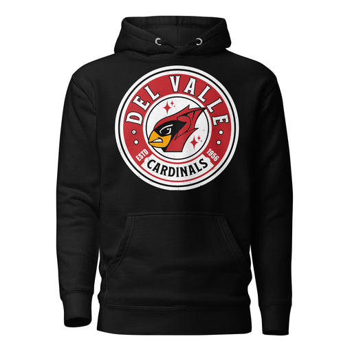 Del Valle High School Cardinals Black Premium Unisex Hoodie 220