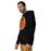 Man wearing United High School Longhorns Black Premium Unisex Hoodie 215