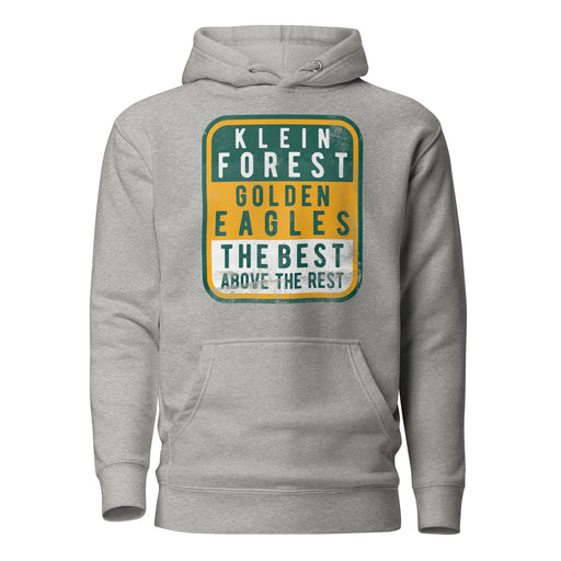 Klein Forest High School Premium Unisex Carbon Grey Hoodie 01