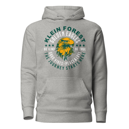 Klein Forest High School Premium Unisex Carbon Grey Hoodie 16