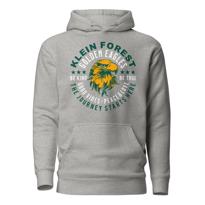 Klein Forest High School Premium Unisex Carbon Grey Hoodie 16