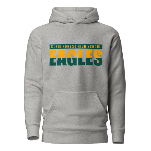 Klein Forest High School Premium Unisex Carbon Grey Hoodie 25