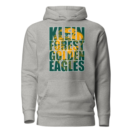 Klein Forest High School Premium Unisex Carbon Grey Hoodie 20