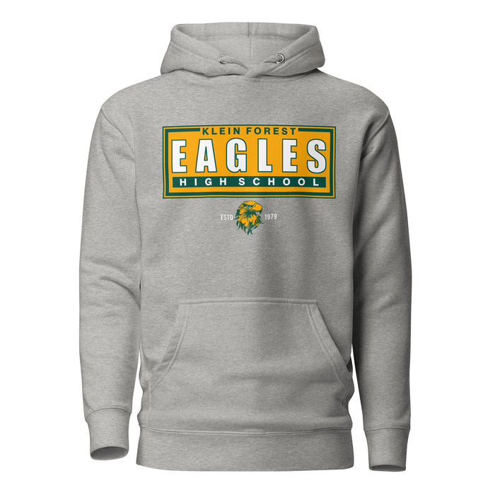 Klein Forest High School Premium Unisex Carbon Grey Hoodie 49