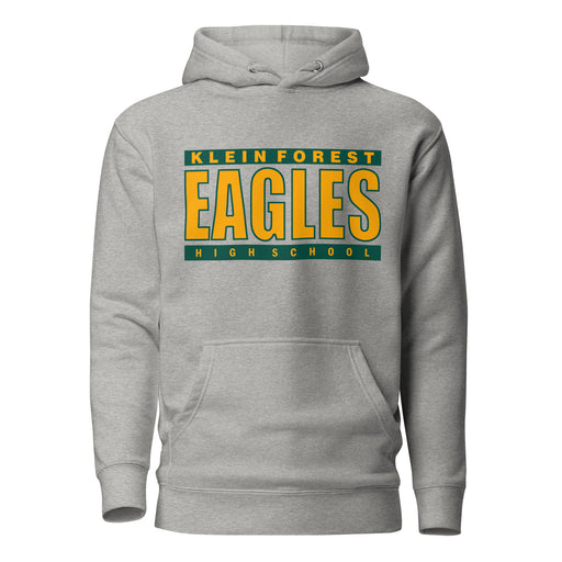 Klein Forest High School Premium Unisex Carbon Grey Hoodie 98