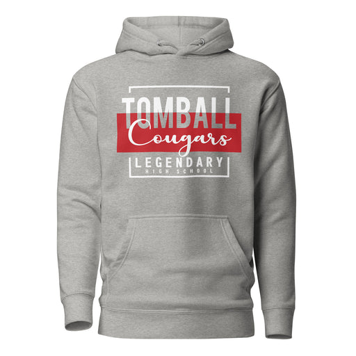 Tomball Cougars Premium Grey Hoodie - Design 05