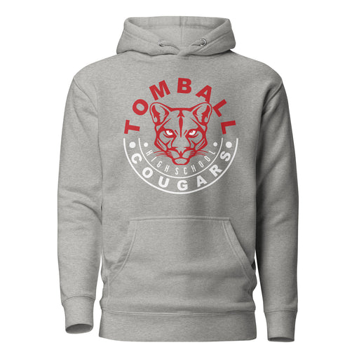 Tomball Cougars Premium Grey Hoodie - Design 19