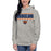 Woman wearing a Bridgeland High School Bears Premium Carbon Grey Hoodie 07