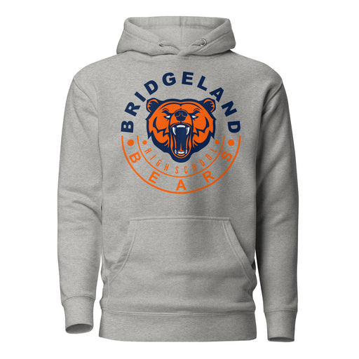 Bridgeland High School Bears Premium Carbon Grey Hoodie 19