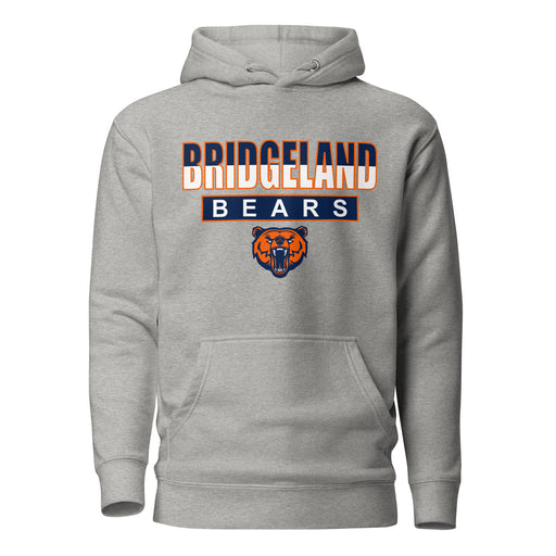 Bridgeland High School Bears Premium Carbon Grey Hoodie 23