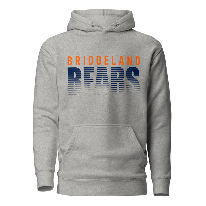 Bridgeland High School Bears Premium Carbon Grey Hoodie 24