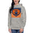 Woman wearing a Bridgeland High School Bears Premium Carbon Grey Hoodie 27