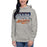 Woman wearing a Bridgeland High School Bears Premium Carbon Grey Hoodie 48