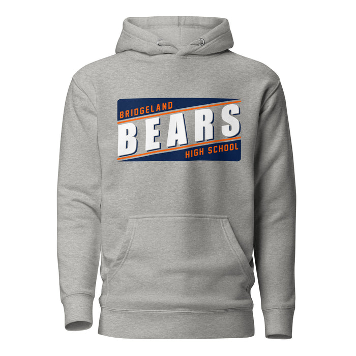 Bridgeland High School Bears Premium Carbon Grey Hoodie 84