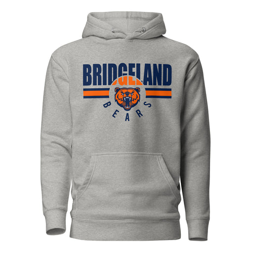 Bridgeland High School Bears Premium Carbon Grey Hoodie 101