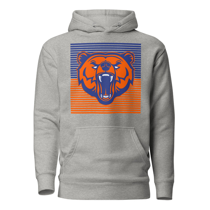 Grand Oaks High School Grizzlies Carbon Grey Premium Hoodie 27