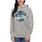 Woman wearing a College Park High School Cavaliers Premium Carbon Grey Hoodie 217