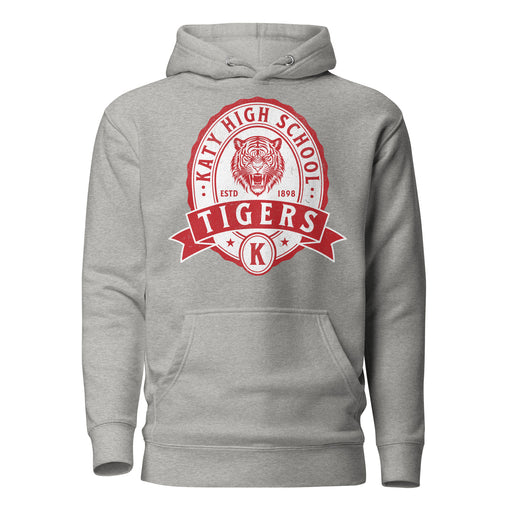 Katy High School Tigers Carbon Grey Premium Unisex Hoodie 204