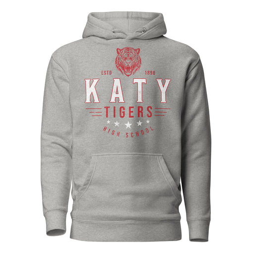 Katy High School Tigers Carbon Grey Premium Unisex Hoodie 218