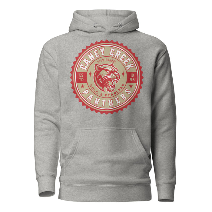 Caney Creek High School Panthers Carbon Grey Premium Unisex Hoodie 203