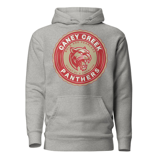 Caney Creek High School Panthers Carbon Grey Premium Unisex Hoodie 216