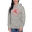 Woman wearing Cypress Lakes High School Spartans Carbon Grey Premium Unisex Hoodies 201