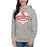 Woman wearing Cypress Lakes High School Spartans Carbon Grey Premium Unisex Hoodies 209