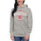 Woman wearing Cypress Lakes High School Spartans Carbon Grey Premium Unisex Hoodies 211