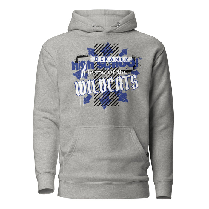 Dekaney High School Wildcats Carbon Grey Premium Unisex Hoodie 210