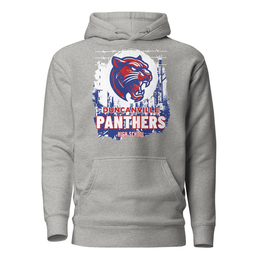 Duncanville High School Panthers Carbon Grey Premium Hoodie 202