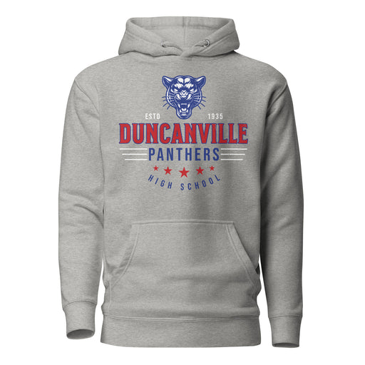 Duncanville High School Panthers Carbon Grey Premium Hoodie 217