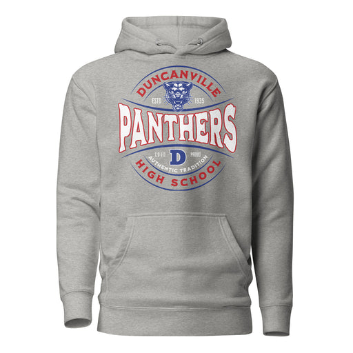 Duncanville High School Panthers Carbon Grey Premium Hoodie 218