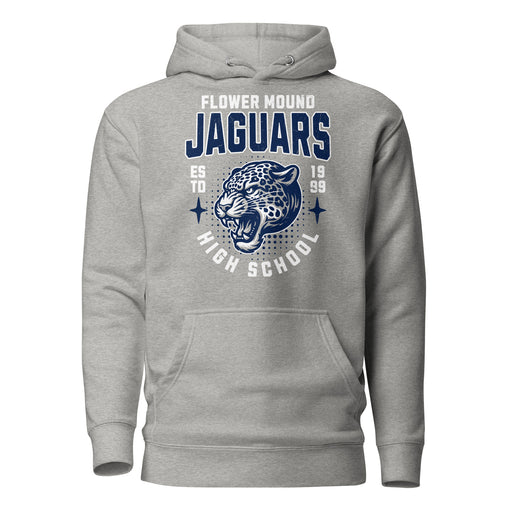 Flower Mound High School Jaguars Carbon Grey Premium Hoodie 204