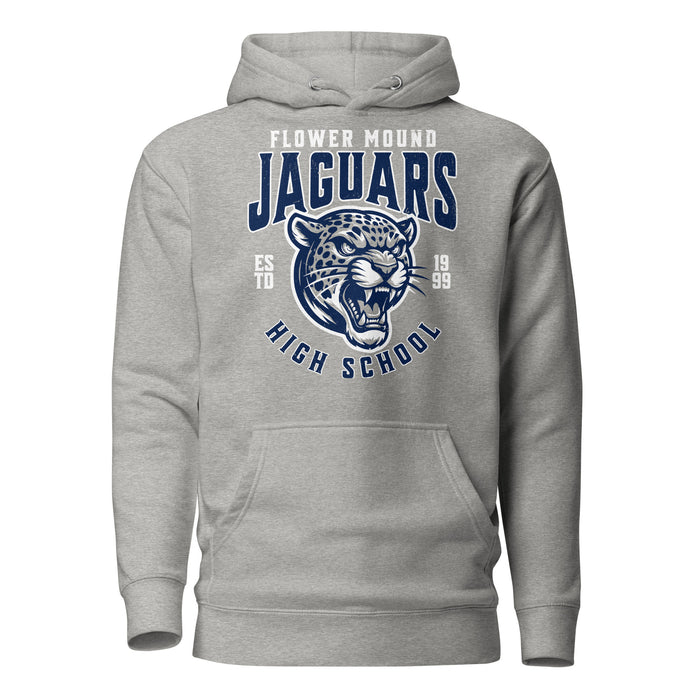 Flower Mound High School Jaguars Carbon Grey Premium Hoodie 213