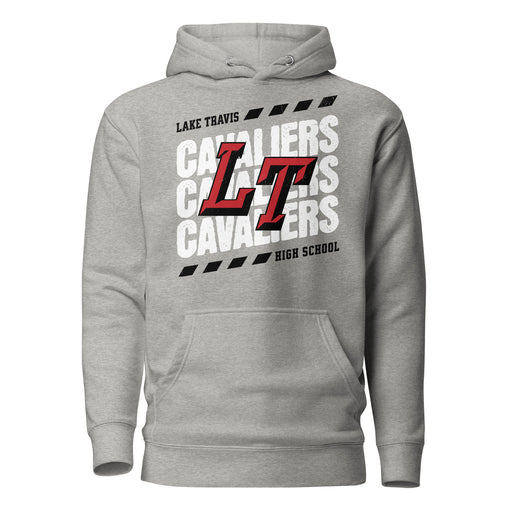 Lake Travis High School Cavaliers Carbon Grey Premium Unisex Hoodie 223