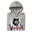 Neatly folded Langham Creek High School Lobos Carbon Grey Premium Unisex Hoodie 202