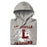 Neatly folded Lewisville High School Farmers Grey Premium Unisex Hoodie 205