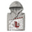 Neatly folded Lewisville High School Farmers Grey Premium Unisex Hoodie 223