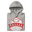 Neatly folded Odessa High School Bronchos Grey Premium Unisex Hoodie 209