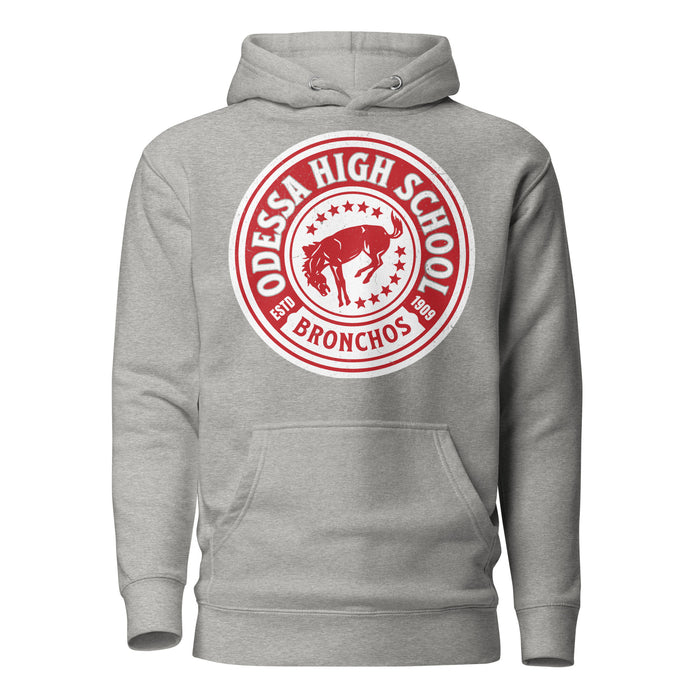 Odessa High School Bronchos Grey Premium Unisex Hoodie 220