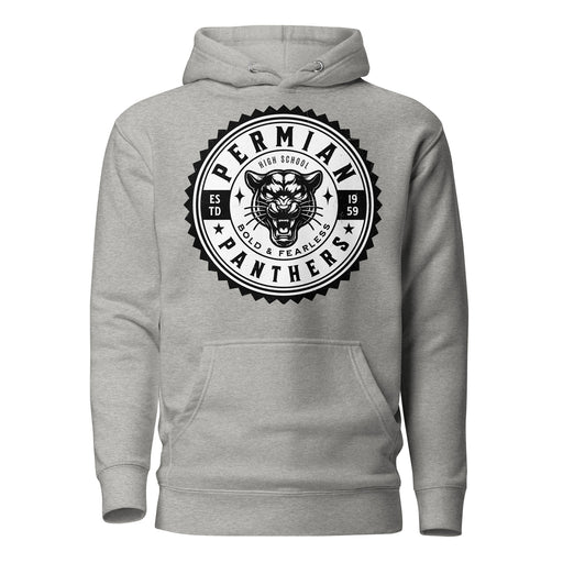 Permian High School Panthers Grey Premium Unisex Hoodie 203