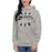 Woman wearing Permian High School Panthers Grey Premium Unisex Hoodie 210