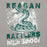 Close-up view of Reagan High School Rattlers Premium Carbon Grey Hoodie 205