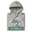 Neatly folded Reagan High School Rattlers Premium Carbon Grey Hoodie 208