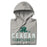 Neatly folded Reagan High School Rattlers Premium Carbon Grey Hoodie 217