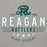 Close-up view of Reagan High School Rattlers Premium Carbon Grey Hoodie 217