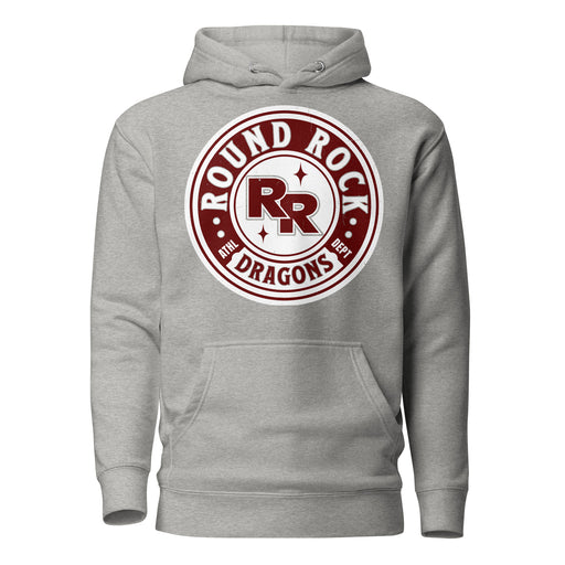 Round Rock High School Dragons Grey Premium Unisex Hoodie 220